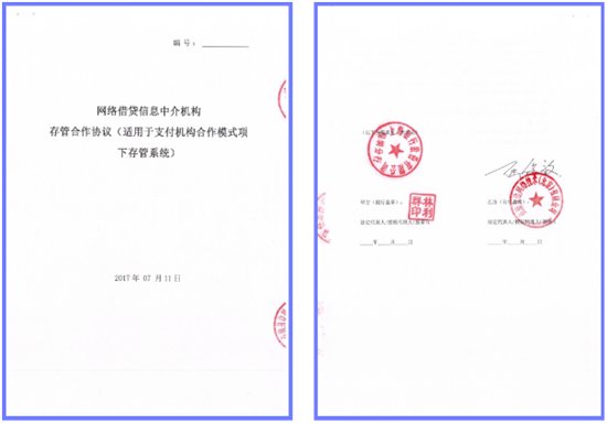 点滴身边与上海银行签订资金存管协议