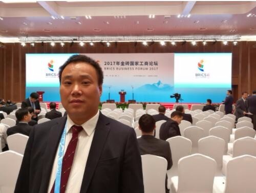 中国国际商会副会长、徽熳集团董事长李善友出席“金砖会议”