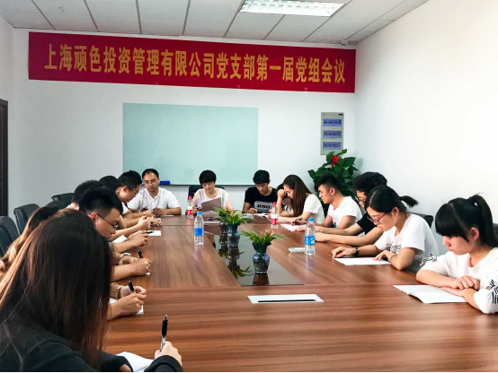 掌悦理财成立党支部，召开第一届党组织会议，增添发展新动力