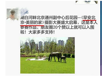 定格最美瞬间 早安北京首届社区摄影大赛盛大启幕