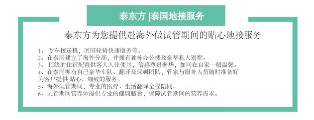 泰东方全程无忧：泰国试管婴儿专业服务地接展示